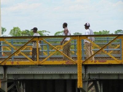 puente frontera Zambia Zimbabwe