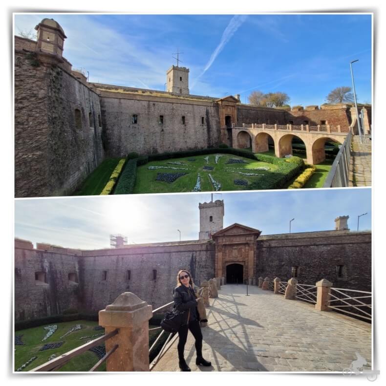 Entrada del castillo de Montjuïc
