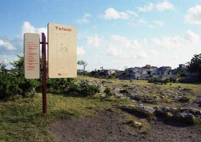 tulum en el viaje a la ruta maya
