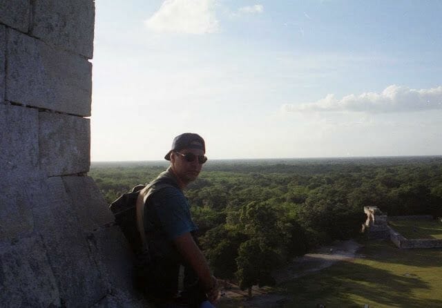 vistas desde la Pirámide de Chichén Itzá o el Castillo