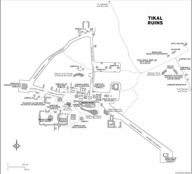 Plano Tikal