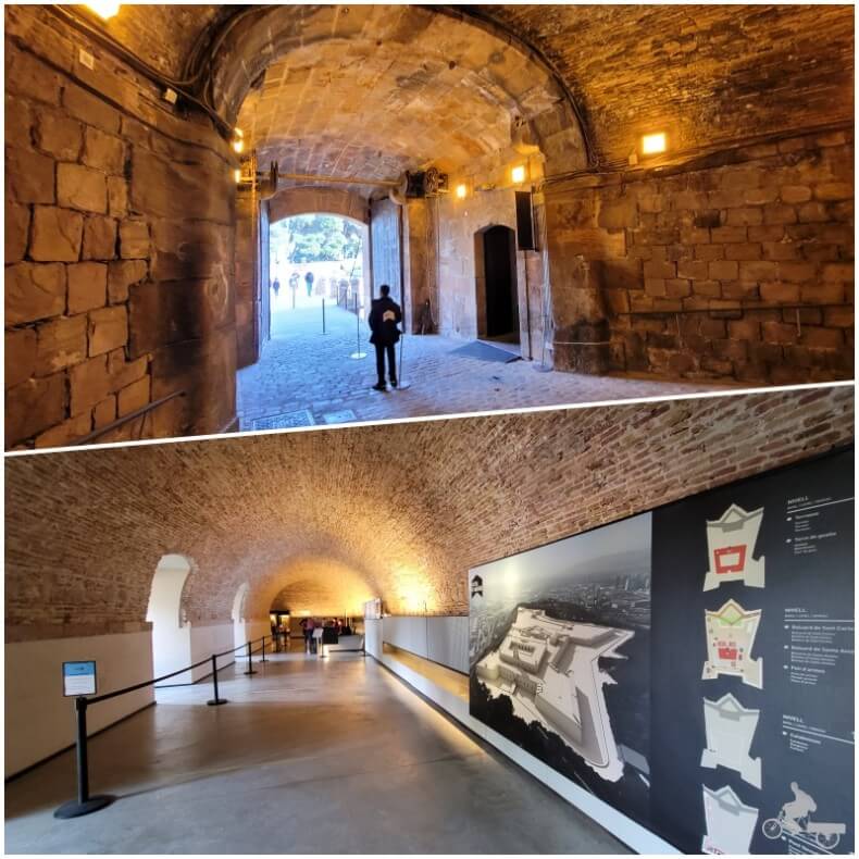 punto venta de entradas del castillo de Montjuïc