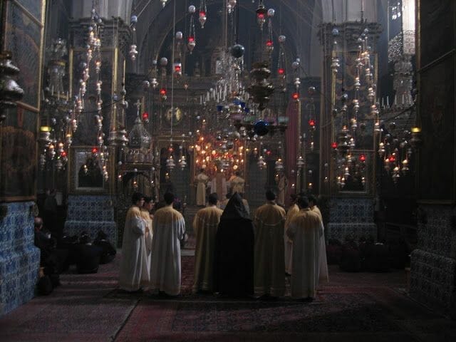misa Armenia en Jerusalén