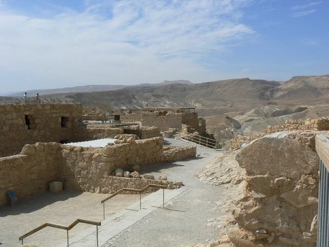 edificaciones de masada