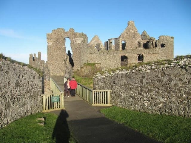 castillo de Dunluce - calzada de los Gigantes