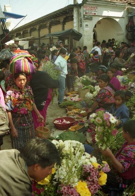 mercado Guatemala en a la Ruta Maya