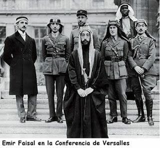 Emir Faisal conferencia de Versalles