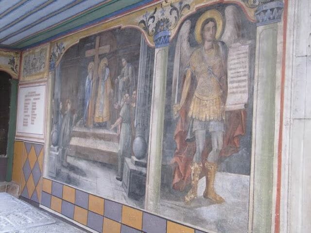 pinturas Iglesia de San Constantino y Elena