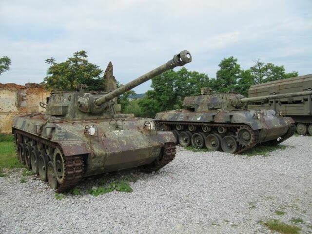 tanque M18 Hellcat, tanque guerra balcanes, tanque croata