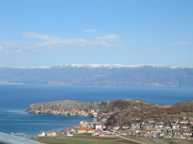 lago Ohrid en Albania