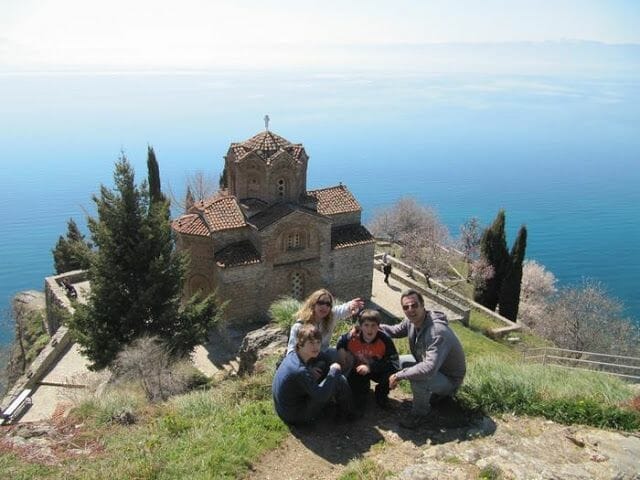 iglesia de San Juan Kaneo - qué visitar en Ohrid