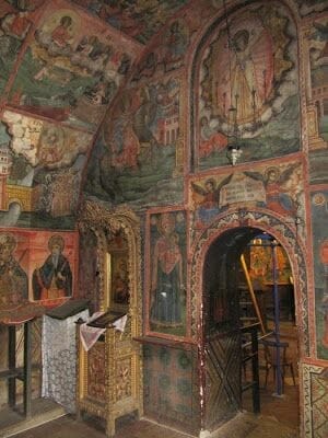 pinturas Monasterio de Preobrazhenski
