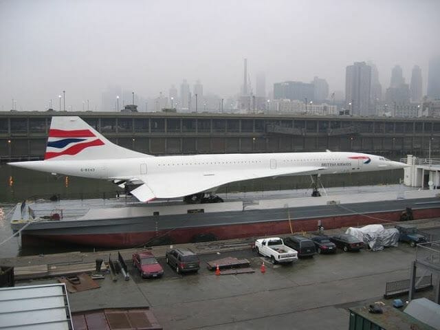 Concorde en el Intrepid sea air and space museum 