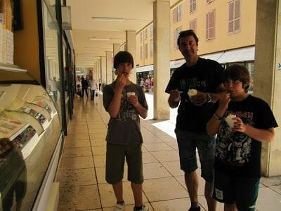 helado en Zadar