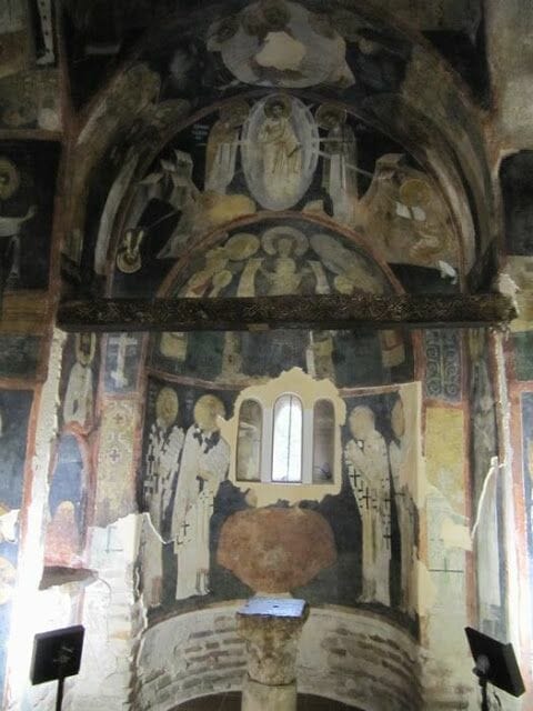 Iglesia de Boyana en Sofía, pinturas interior