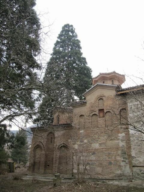 Iglesia de Boyana en Sofía, exterior