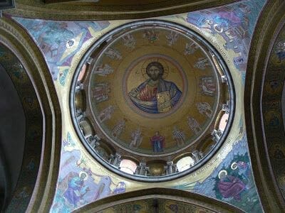 cúpula de la iglesia del Santo Sepulcro de Jerusalén