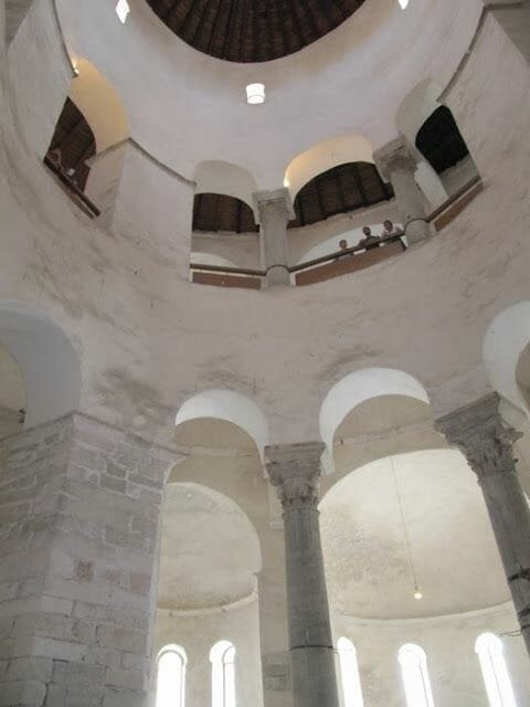 cupula iglesia de San Donato en Zadar