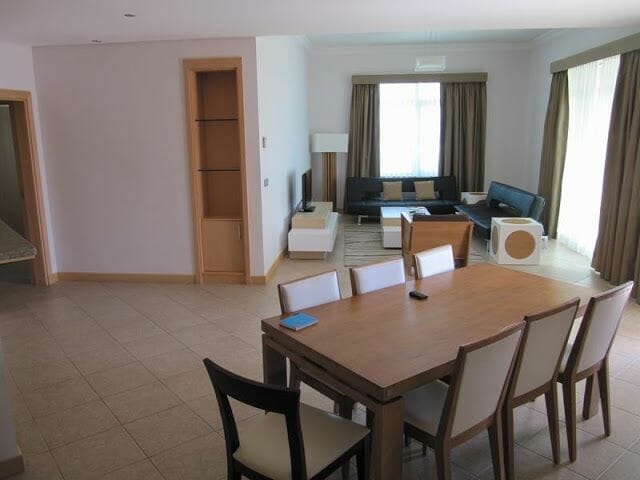 Salón apartamento Dubai Palmera Jumeirah