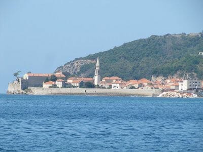 ciudad de Budva Montenegro