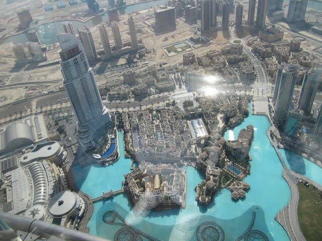 vistas desde el Burj Khalifa