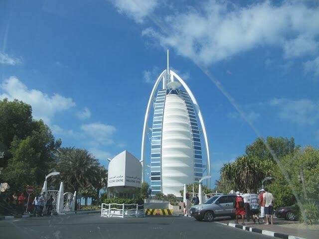 Burj Al Arab, exterior