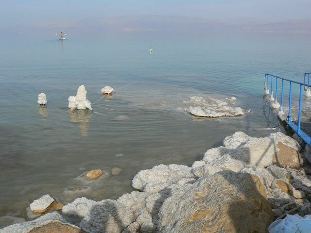 rocas de sal en Ein Gedi