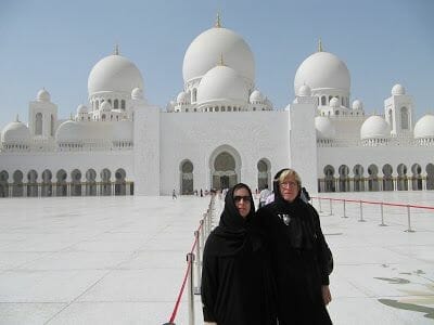 mujeres Mezquita Sheikh Zayed Abu Dhabi