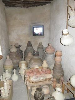 El museo de Dubai, vasijas