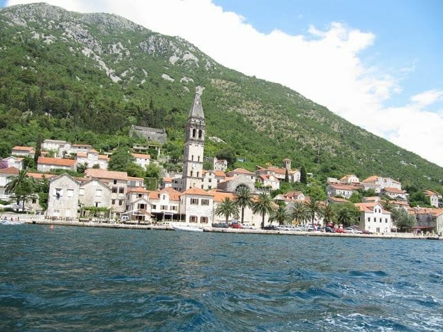 Perast en nuestro viaje a Montenegro