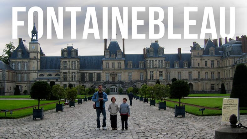 visita del palacio de Fontainebleau