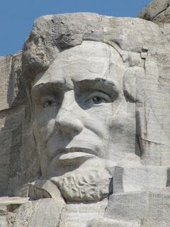 Abraham Lincoln Monte Rushmore