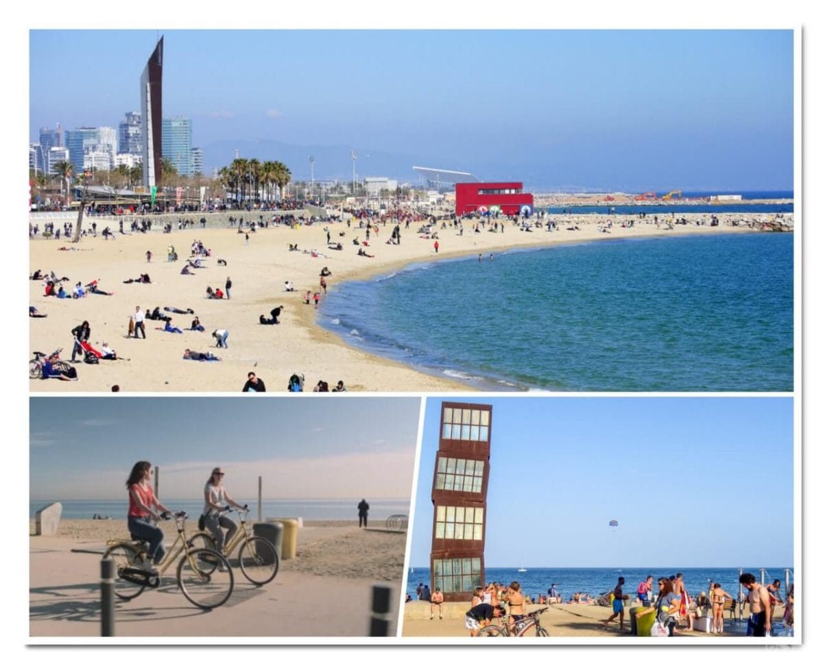 ruta bicicleta playas barcelona