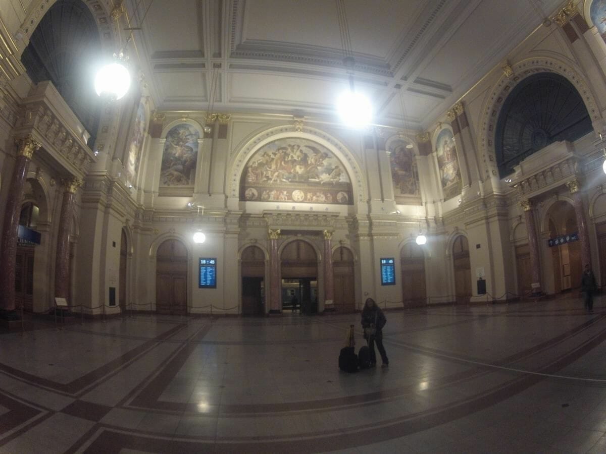 Interior Estación Keleti Budapest