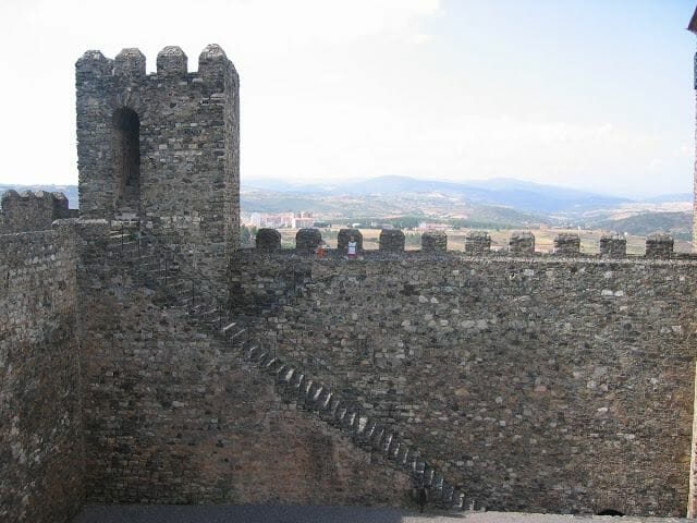 murallas castillo de Braganza