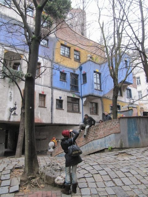 Hundertwasserhaus, casa pintada de Viena