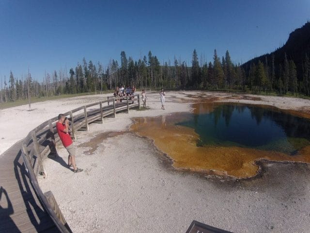 Emerald pool Qué ver en Yellowstone en un día