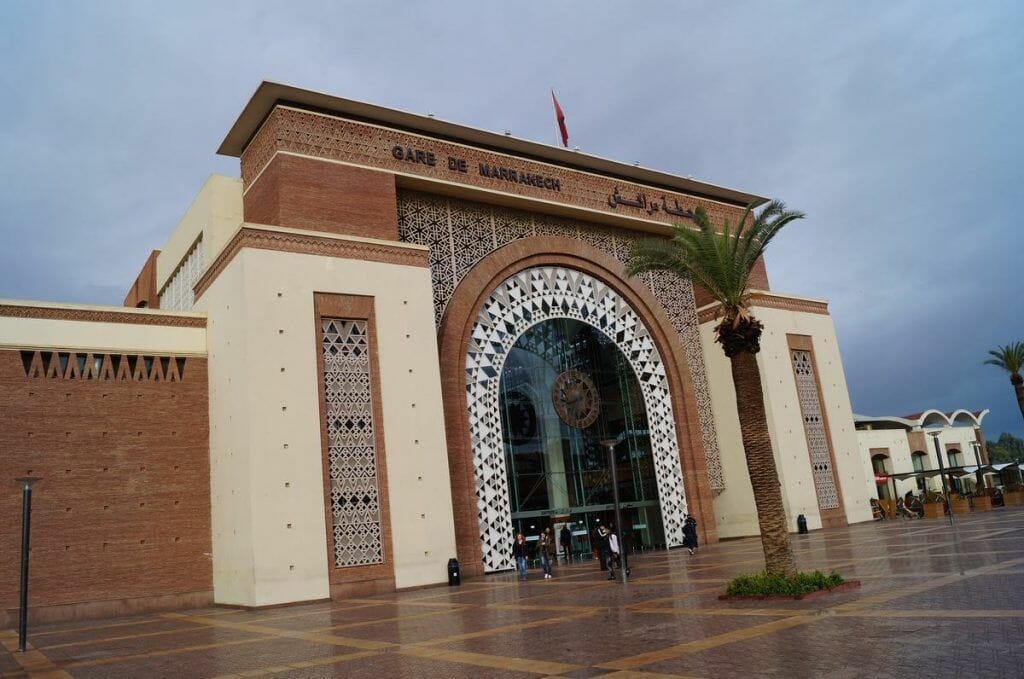 estación de tren de Marrakech