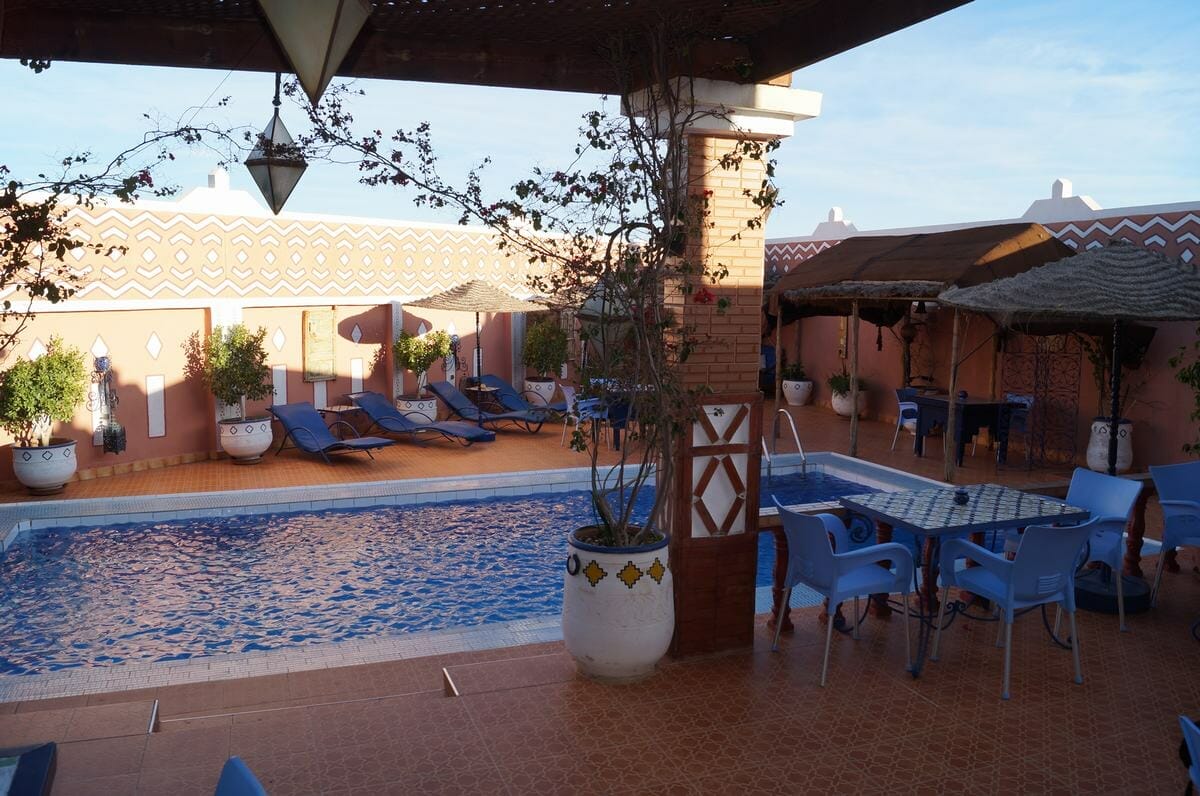 piscina riad marruecos