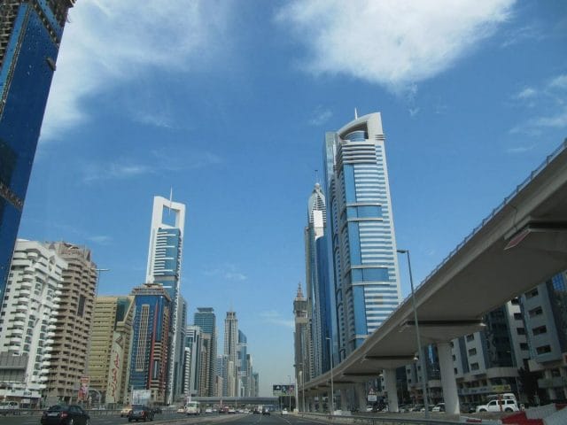 Sheikh Zayed Road, Dubai streets