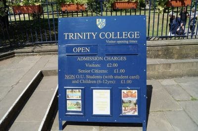 trinity college oxford, universidades inglesas, oxford