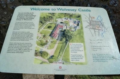 castillo de Wolvesey, Wolvesey castle, winchester