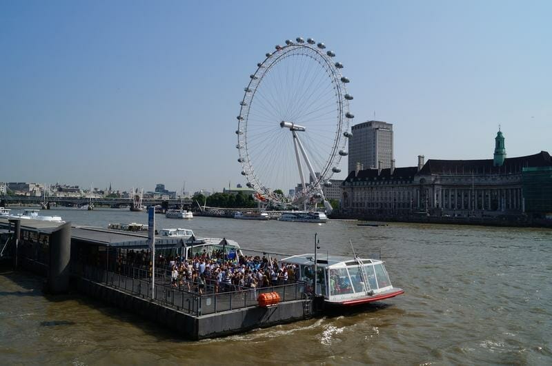 el Támesis y London Eye - qué ver en Londres en un día