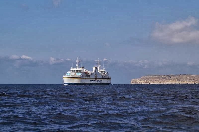 ferry a la isla de Gozo Malta