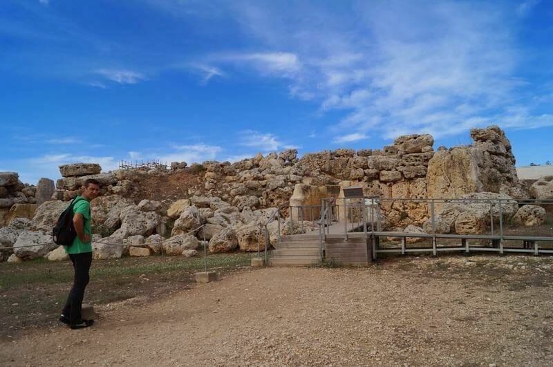templos megalíticos de Ggantija en Malta, templos prehistoricos de Malta