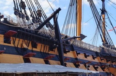 HMS Victory, barcos en Portsmouth, Portsmouth Historic Dockyard, puerto de Portsmouth, barcos museo, barcos del siglo XIX, barcos ingleses, batalla de Trafalgar, barco de Nelson
