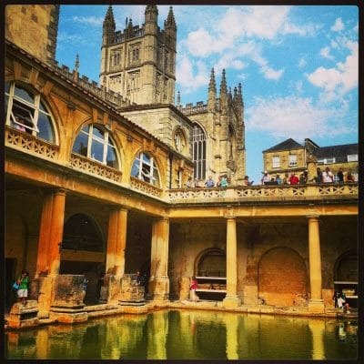 baños romanos de Bath en Inglaterra