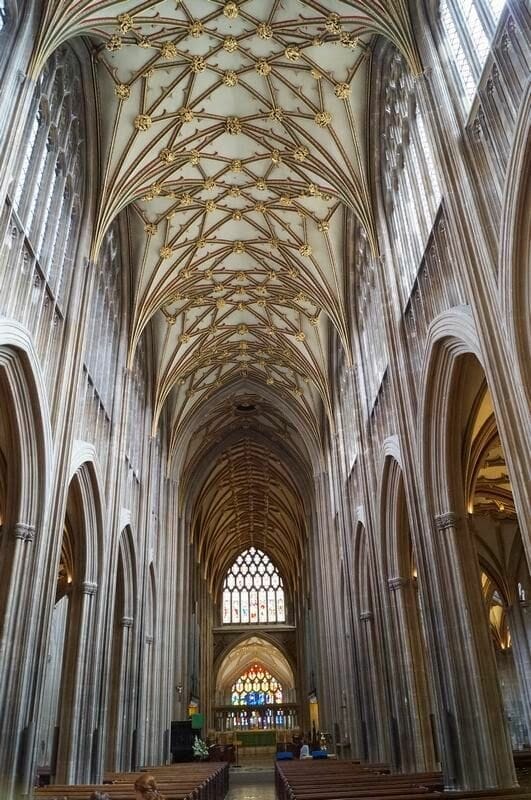 interior St Mary Redcliffe