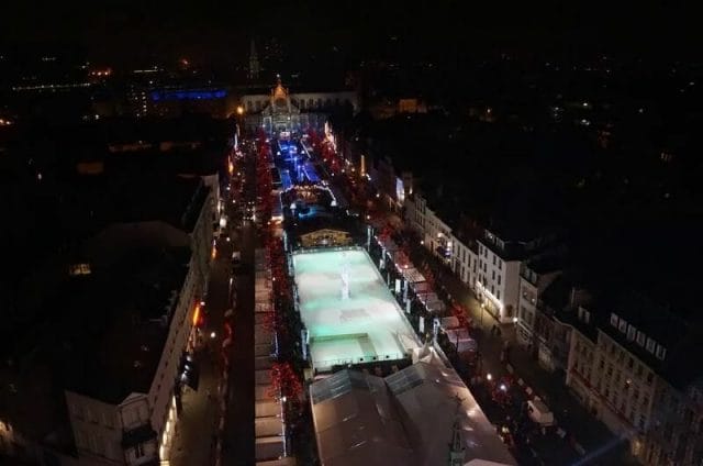 Mercado de Navidad Bruselas y pista de hielo