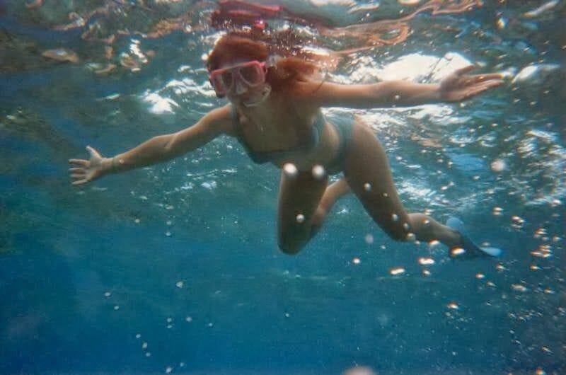 chica snorkel Australia